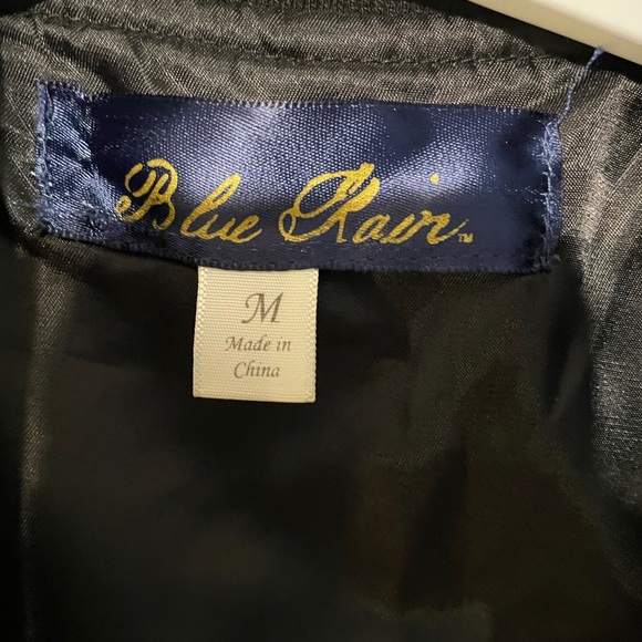 Francesca’s Blue Rain Sleek Black Jacked - Picture 7 of 9